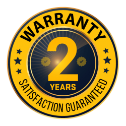 warranty 2 years guaranteed